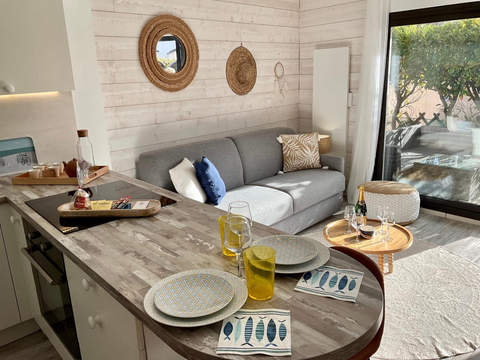 Le Nid Douillet, Studio Avec Terrasse Et Parking A 400M Des Plages Лармор-Плаж Екстер'єр фото