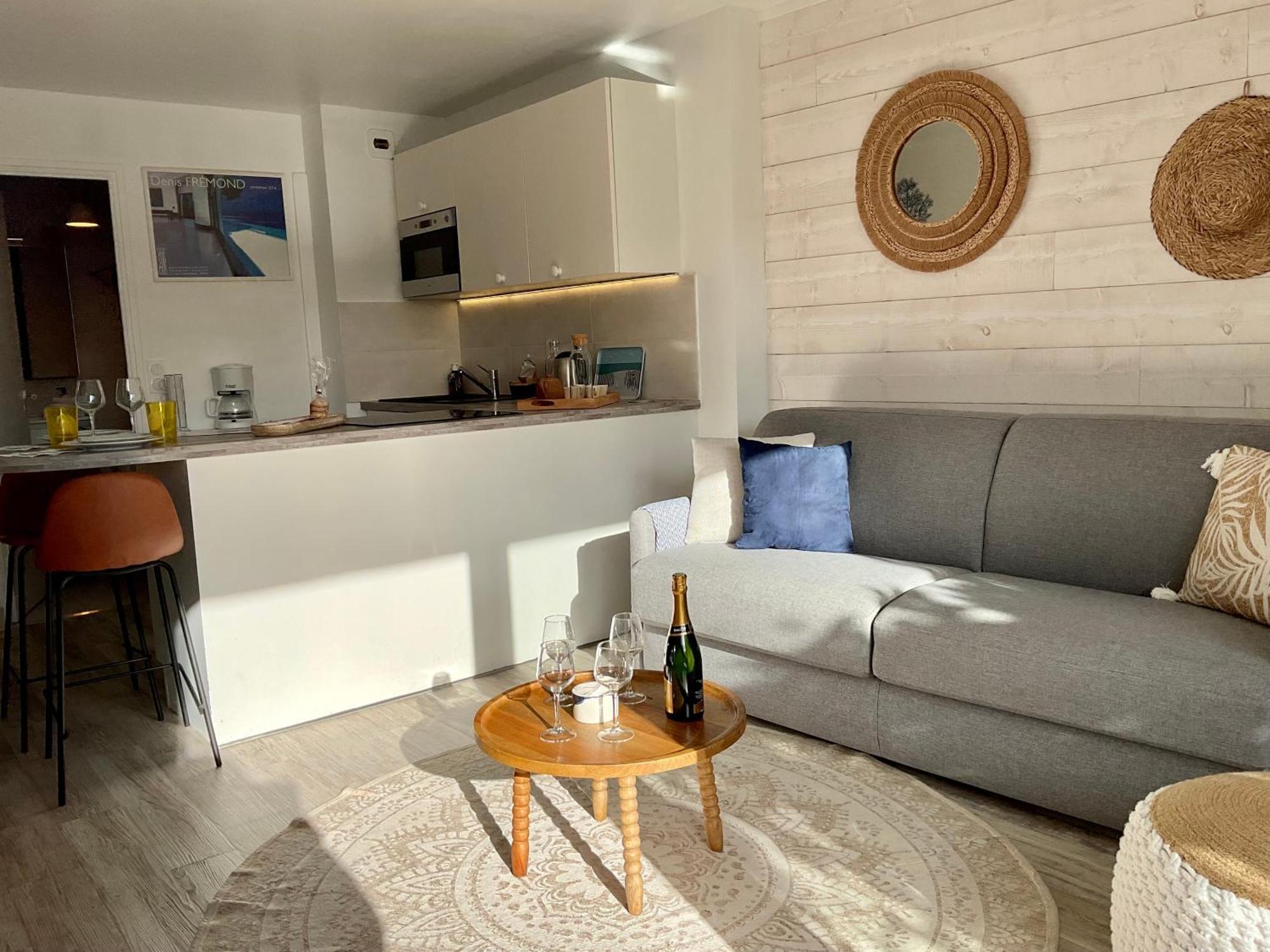 Le Nid Douillet, Studio Avec Terrasse Et Parking A 400M Des Plages Лармор-Плаж Екстер'єр фото
